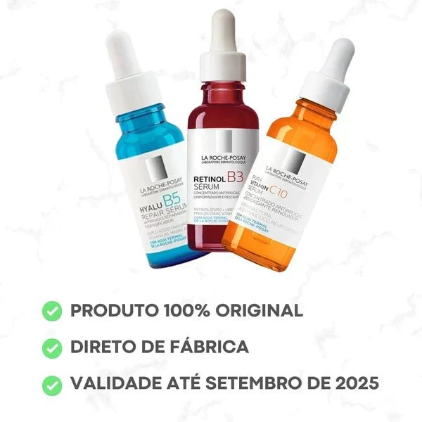 Kit 3 Sérum La Roche Posay - Anti-Idade (3 PRODUTOS) + Brinde Exclusivo - Image 3
