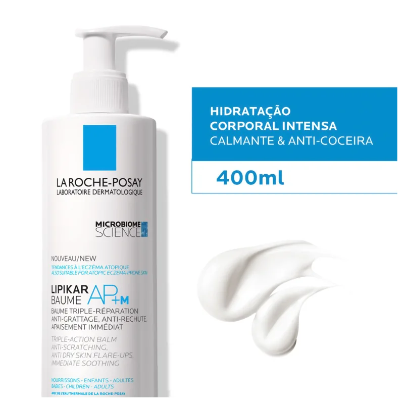 Kit com 2 Lipikar Baume AP + M - Hidratante Corporal 400ml - Image 2