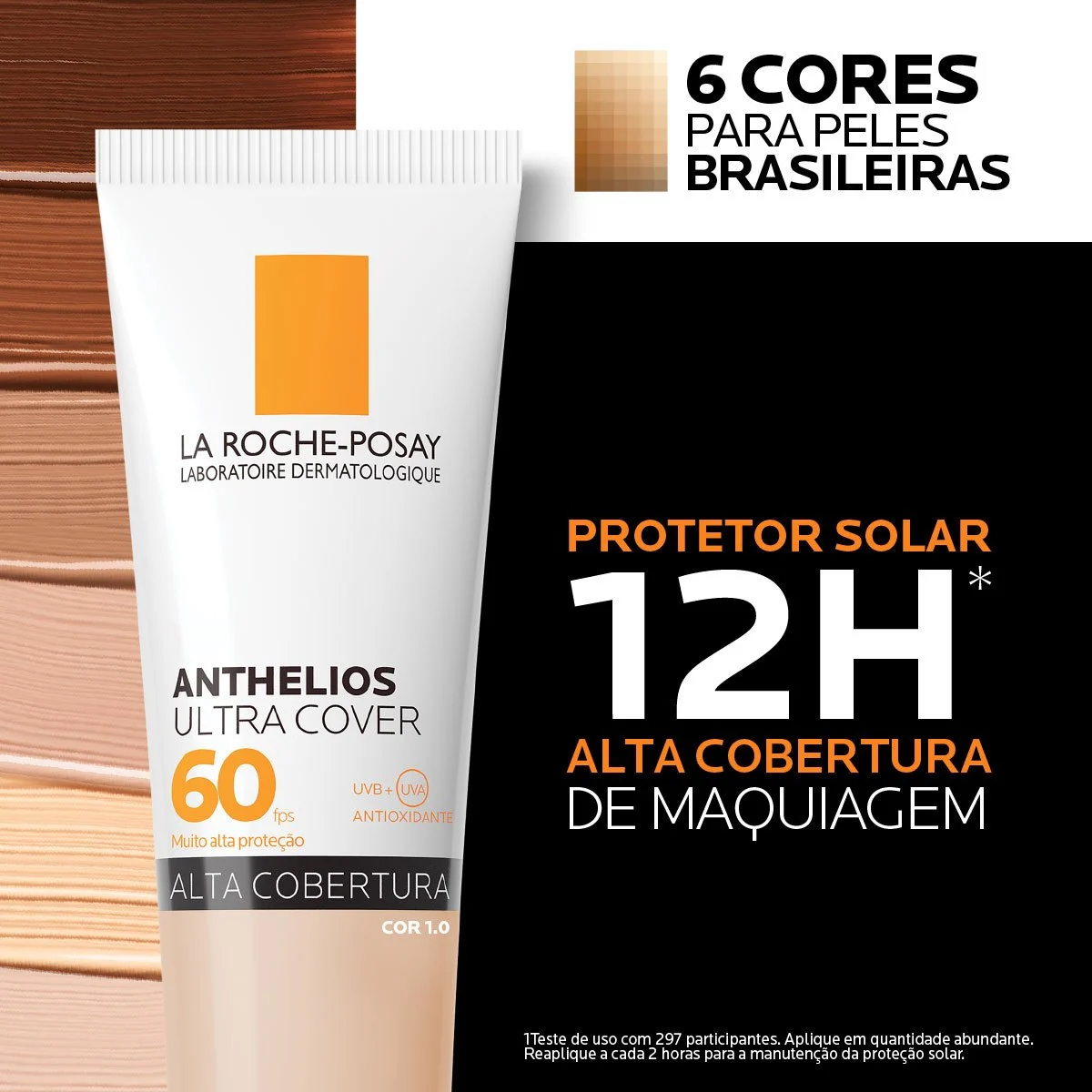 Protetor Solar Facial com Cor La Roche-Posay Anthelios Ultra Cover FPS60 - Image 2