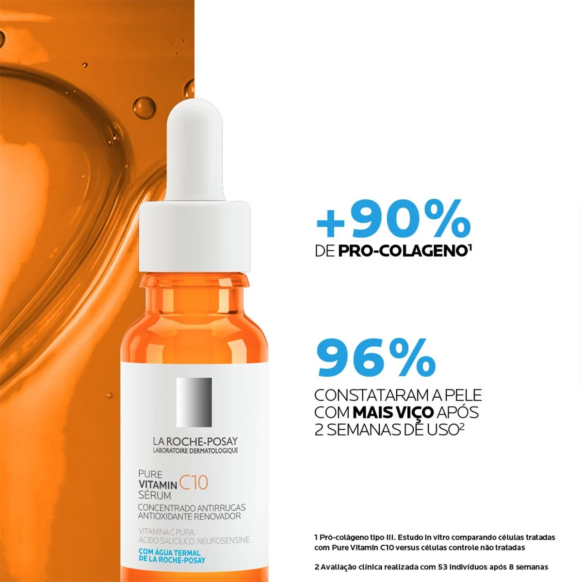 La Roche-Posay Pure Vitamin C10 - Sérum Facial 30ml - Image 3